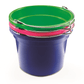 Buckets, Round Plastic, Animal Feed or Water 8 Qt.