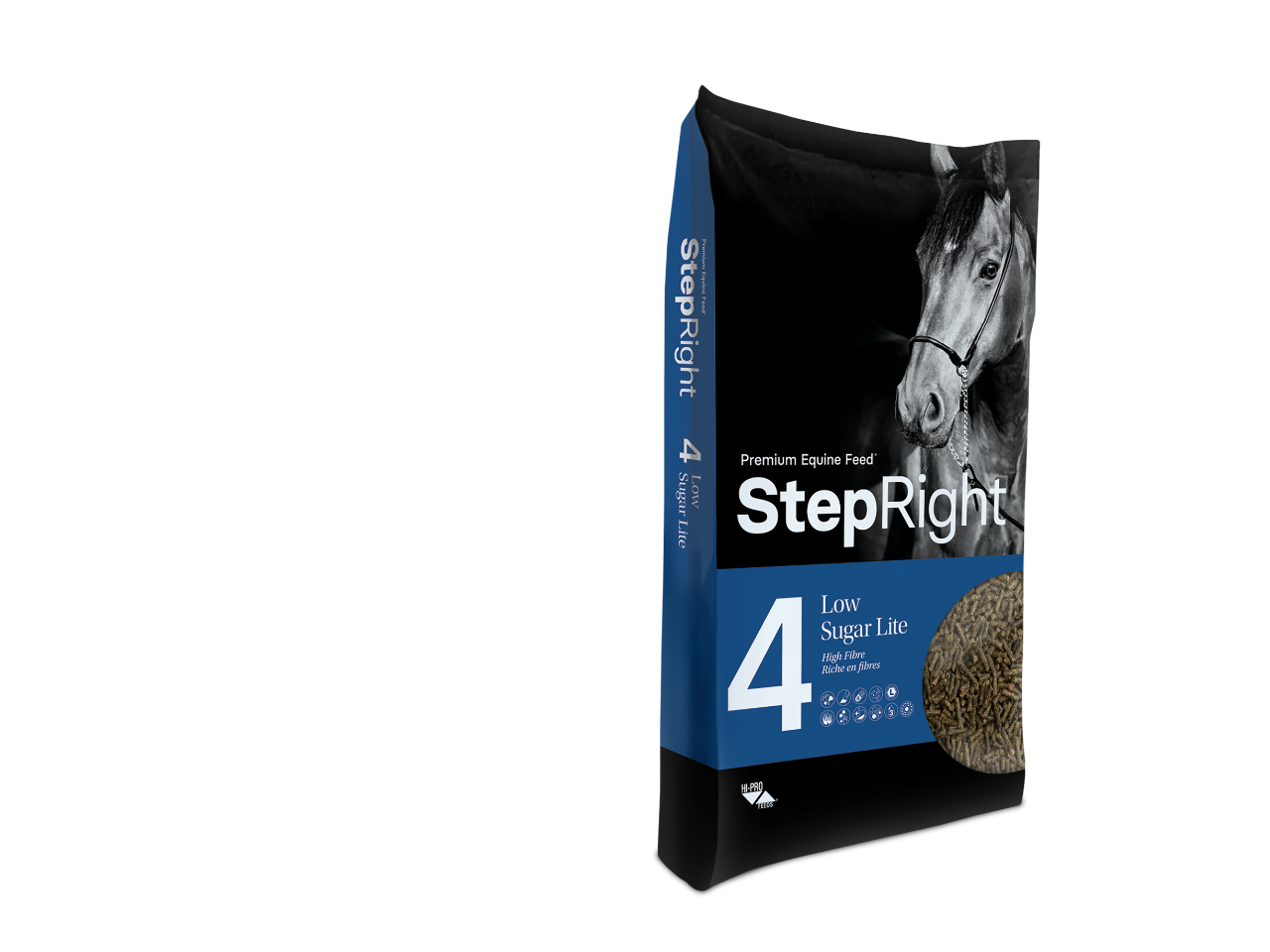 Step 4 Low Sugar Lite Complete Horse Feed.  NSC 9%