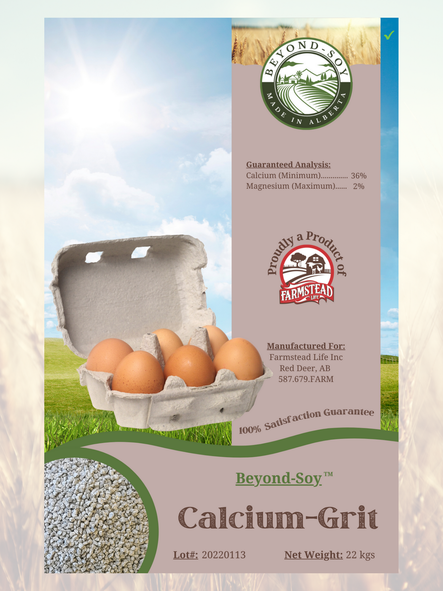 Poultry Grit - Farmstead Life Feeds